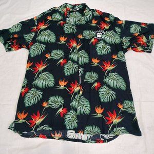 2/$20 Squish Wear Shirt Mens XXL Fallston Middle Hawaiian Bird Of Paradise